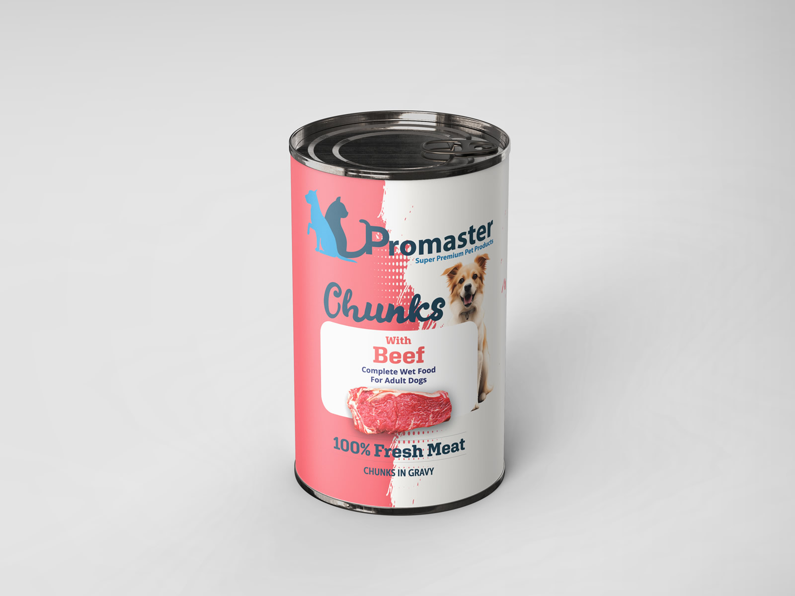 BEEF CHUNKS IN GRAVY FOR ADULT DOGS