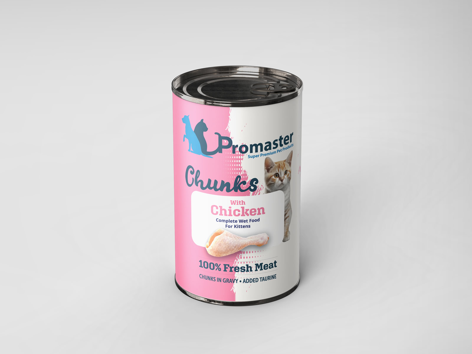 ProMaster chicken chunks in gravy for kittens