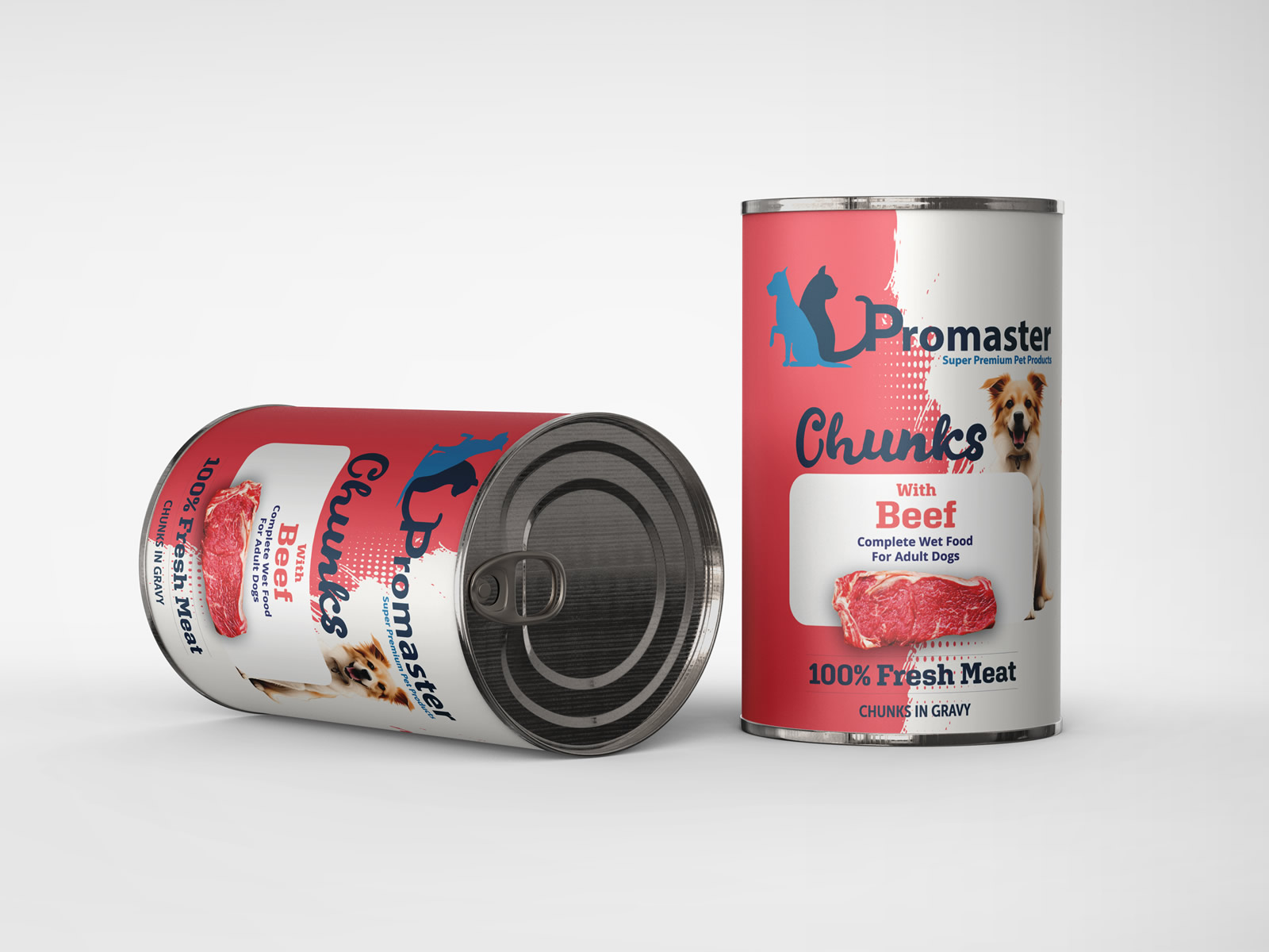 BEEF CHUNKS IN GRAVY FOR ADULT DOGS