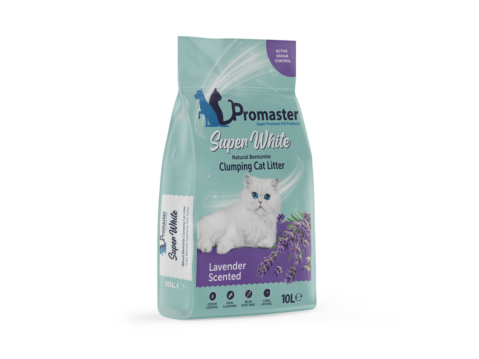 ProMaster lavender scented bentonite cat litter