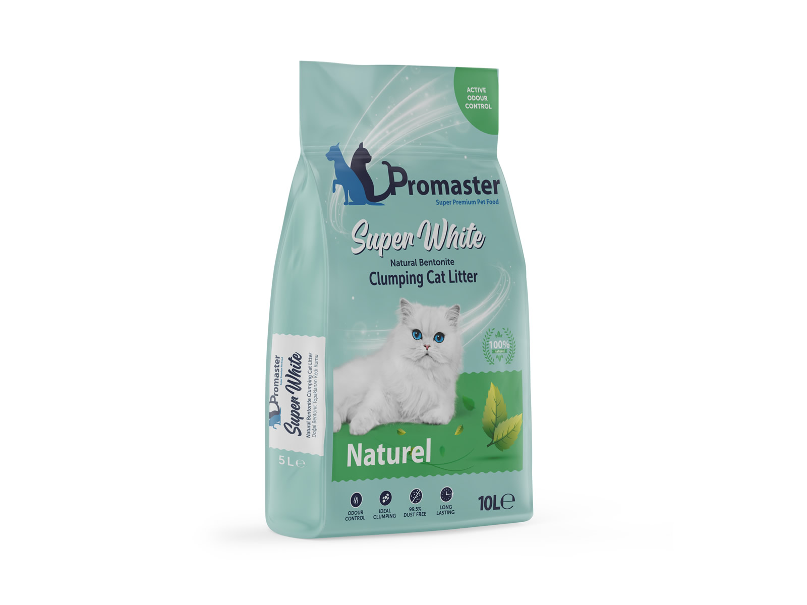 ProMaster natural unscented bentonite cat litter